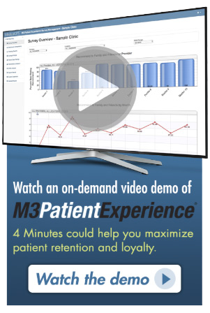 Discover How M3-Patient Experience Can Help Maximize Patient Retention and Loyalty.